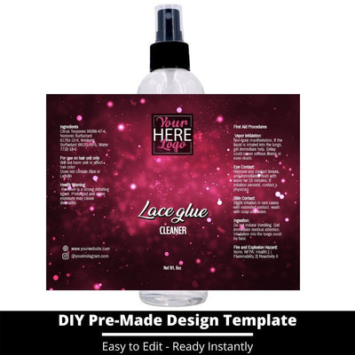 Lace Glue Cleaner Template 206
