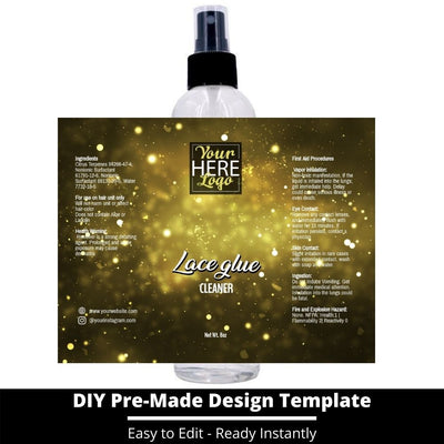 Lace Glue Cleaner Template 207