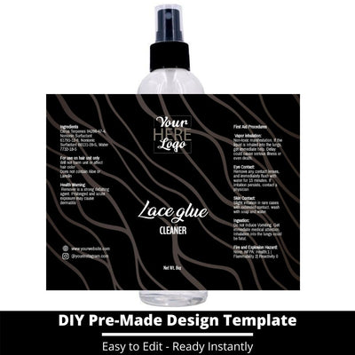 Lace Glue Cleaner Template 225