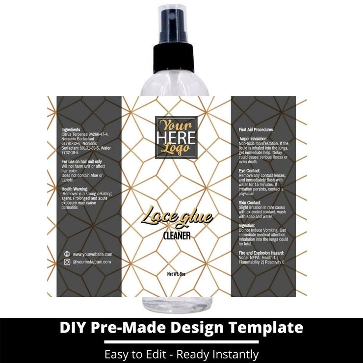 Lace Glue Cleaner Template 229