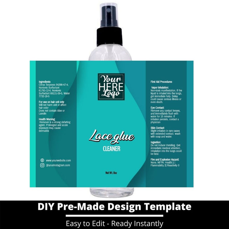 Lace Glue Cleaner Template 233