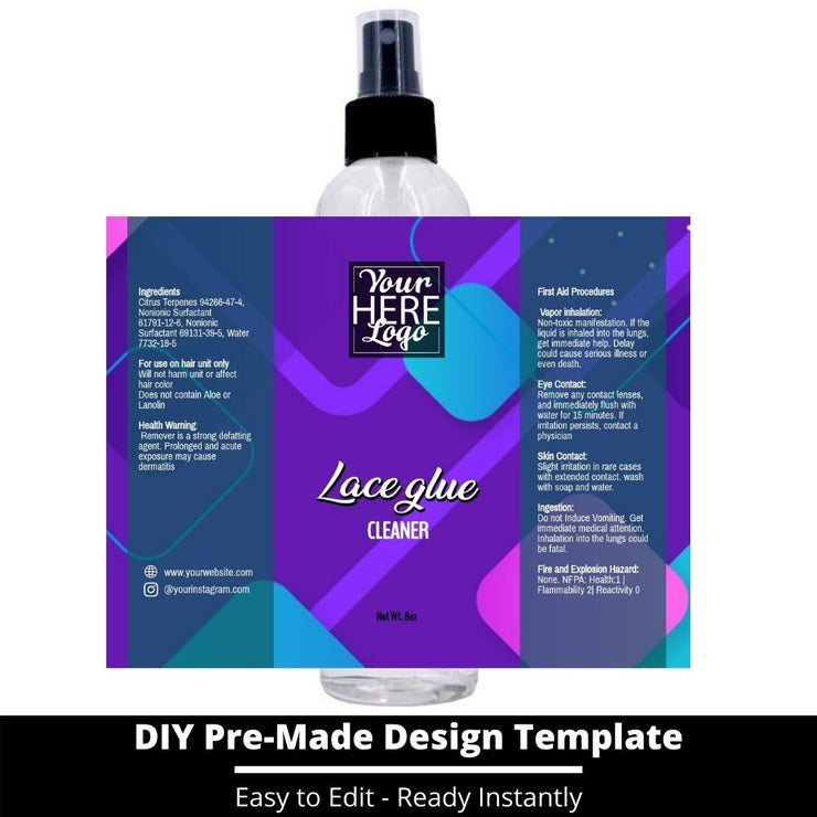 Lace Glue Cleaner Template 235