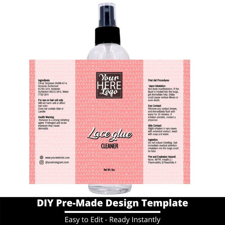 Lace Glue Cleaner Template 247