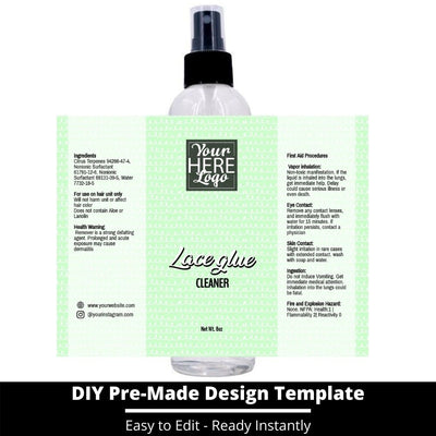 Lace Glue Cleaner Template 249