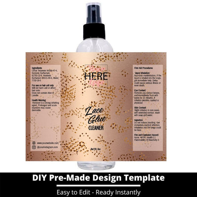Lace Glue Cleaner Template 25