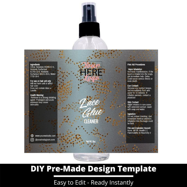 Lace Glue Cleaner Template 26