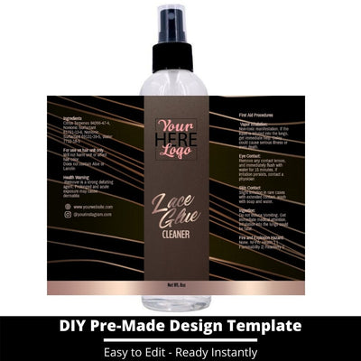 Lace Glue Cleaner Template 33