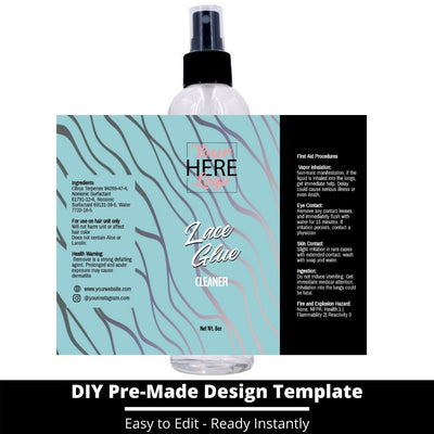 Lace Glue Cleaner Template 3
