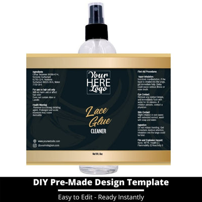 Lace Glue Cleaner Template 41