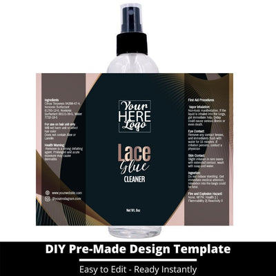 Lace Glue Cleaner Template 47