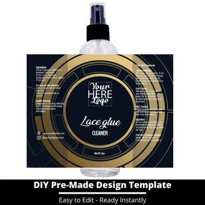 Lace Glue Cleaner Template 52
