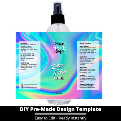Lace Glue Cleaner Template 57