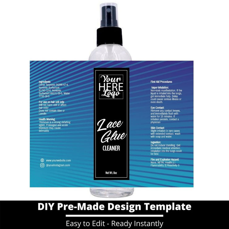 Lace Glue Cleaner Template 63