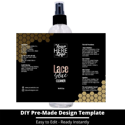 Lace Glue Cleaner Template 71