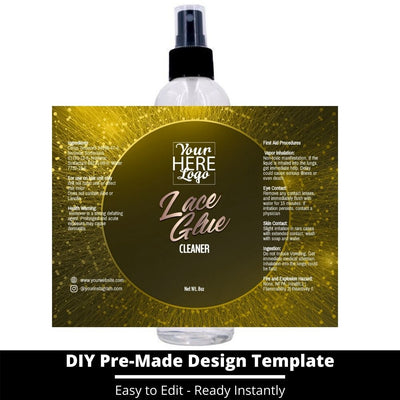 Lace Glue Cleaner Template 78