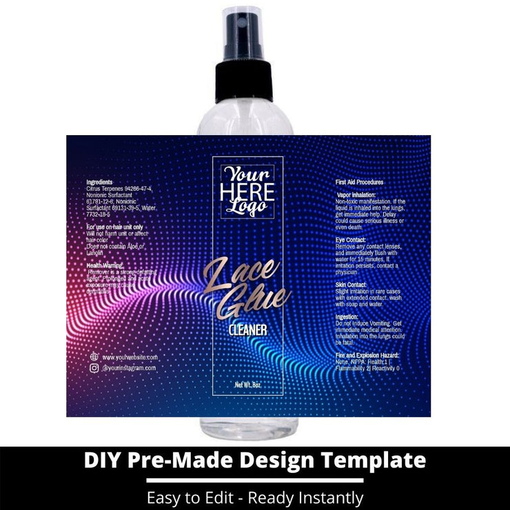 Lace Glue Cleaner Template 79