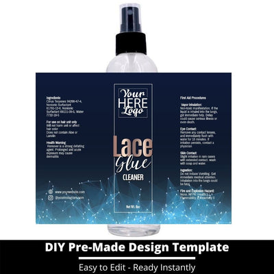 Lace Glue Cleaner Template 82