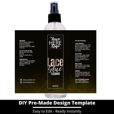 Lace Glue Cleaner Template 83