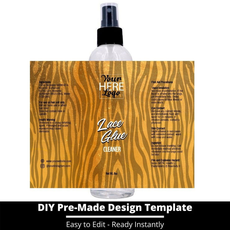 Lace Glue Cleaner Template 89