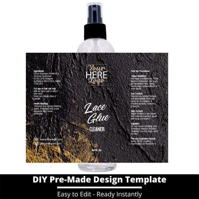 Lace Glue Cleaner Template 91