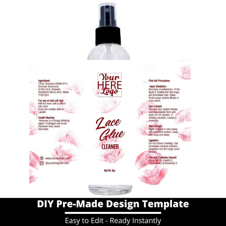 Lace Glue Cleaner Template 92