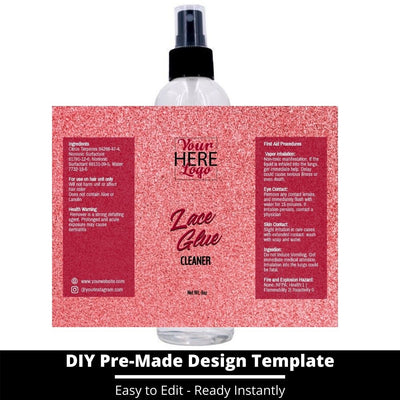 Lace Glue Cleaner Template 93