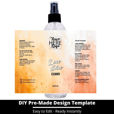 Lace Glue Cleaner Template 94