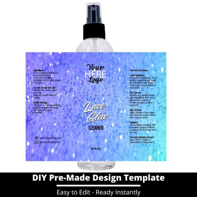 Lace Glue Cleaner Template 97