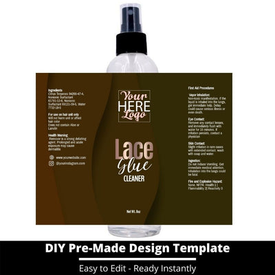 Lace Glue Cleaner Template 9
