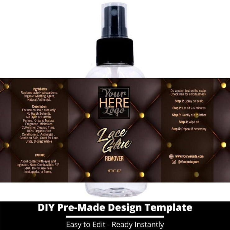 Lace Glue Remover Template 101