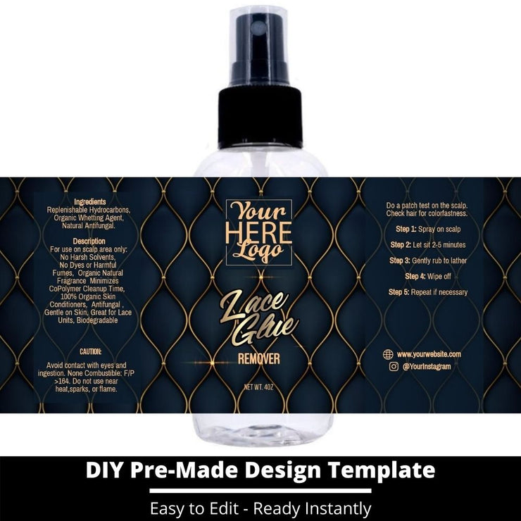 Lace Glue Remover Template 102