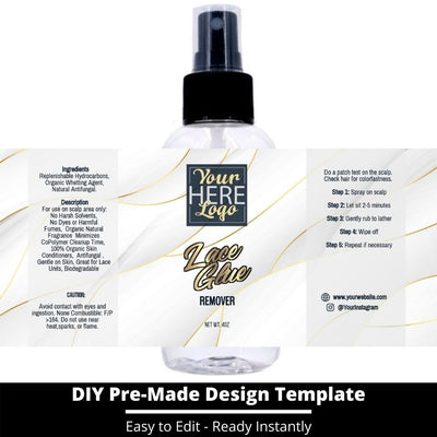 Lace Glue Remover Template 103
