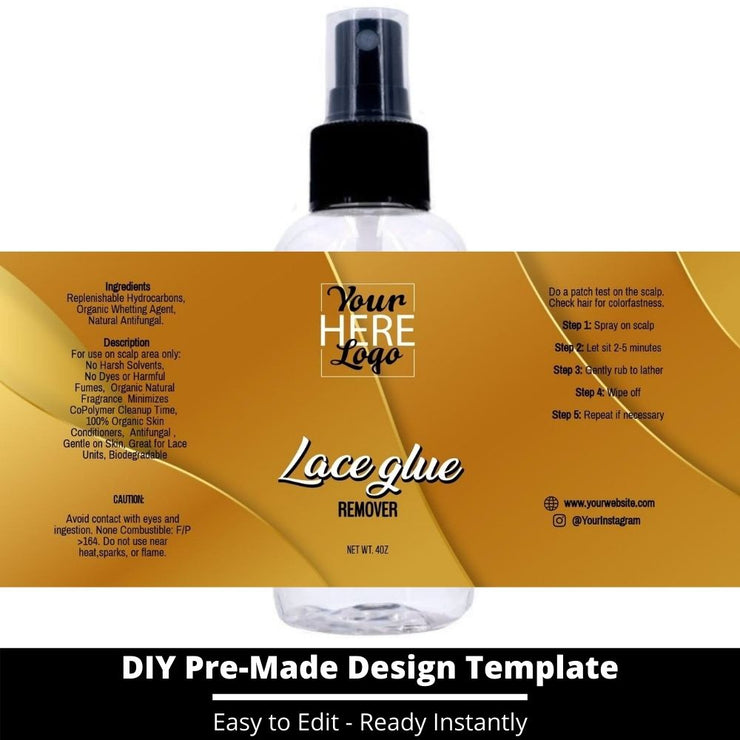 Lace Glue Remover Template 105