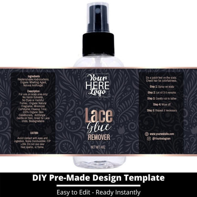 Lace Glue Remover Template 111