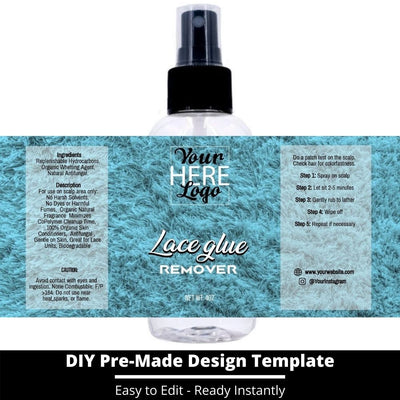 Lace Glue Remover Template 116