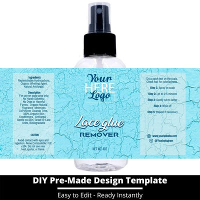 Lace Glue Remover Template 120