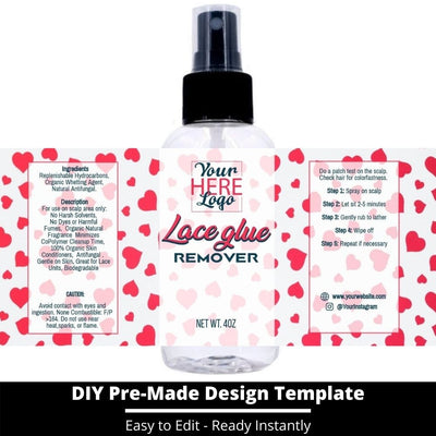 Lace Glue Remover Template 133