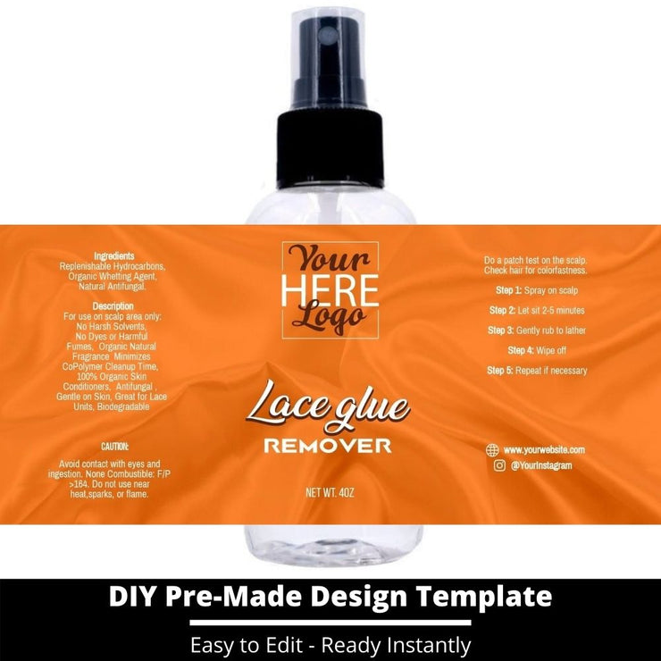 Lace Glue Remover Template 136