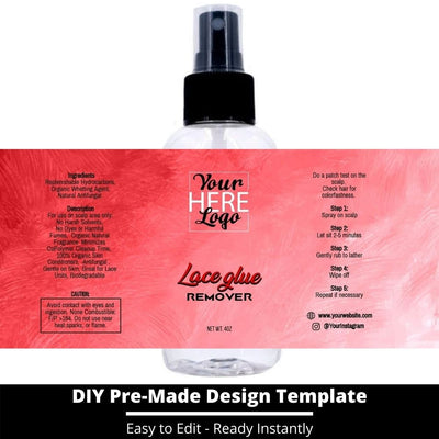 Lace Glue Remover Template 146