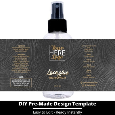 Lace Glue Remover Template 152