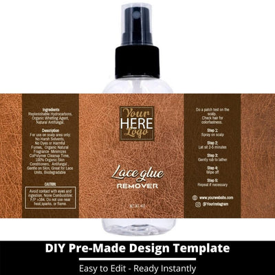 Lace Glue Remover Template 159