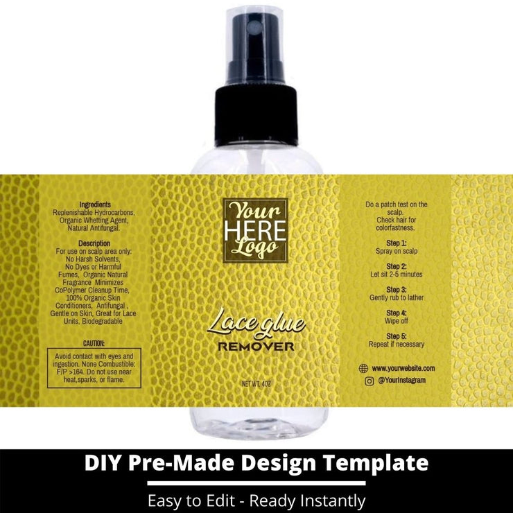 Lace Glue Remover Template 161