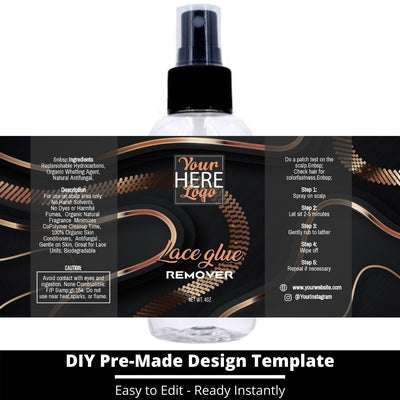 Lace Glue Remover Template 187