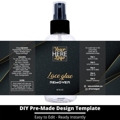 Lace Glue Remover Template 188