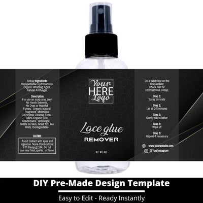 Lace Glue Remover Template 189