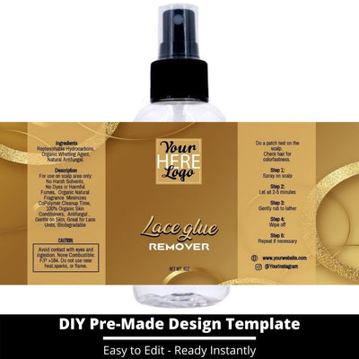 Lace Glue Remover Template 193