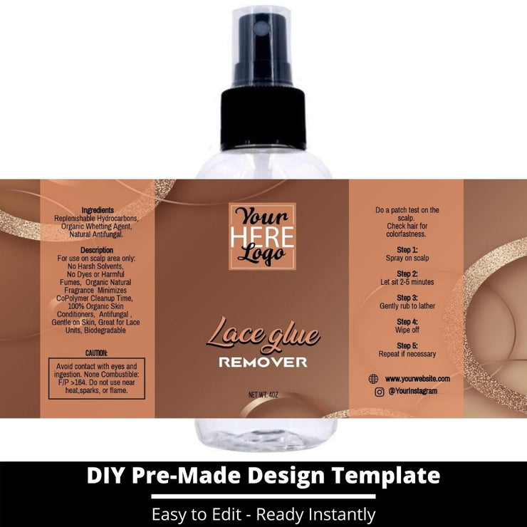 Lace Glue Remover Template 194