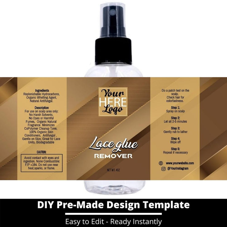 Lace Glue Remover Template 197