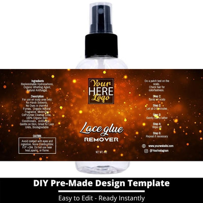 Lace Glue Remover Template 202