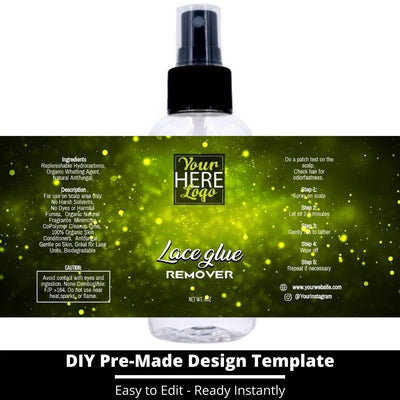 Lace Glue Remover Template 203